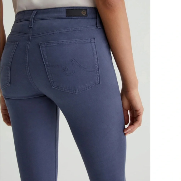 AG Women’s Prima Mid Rise Blue Cigarette Ankle Pants Size 30R NWT - Picture 4 of 11